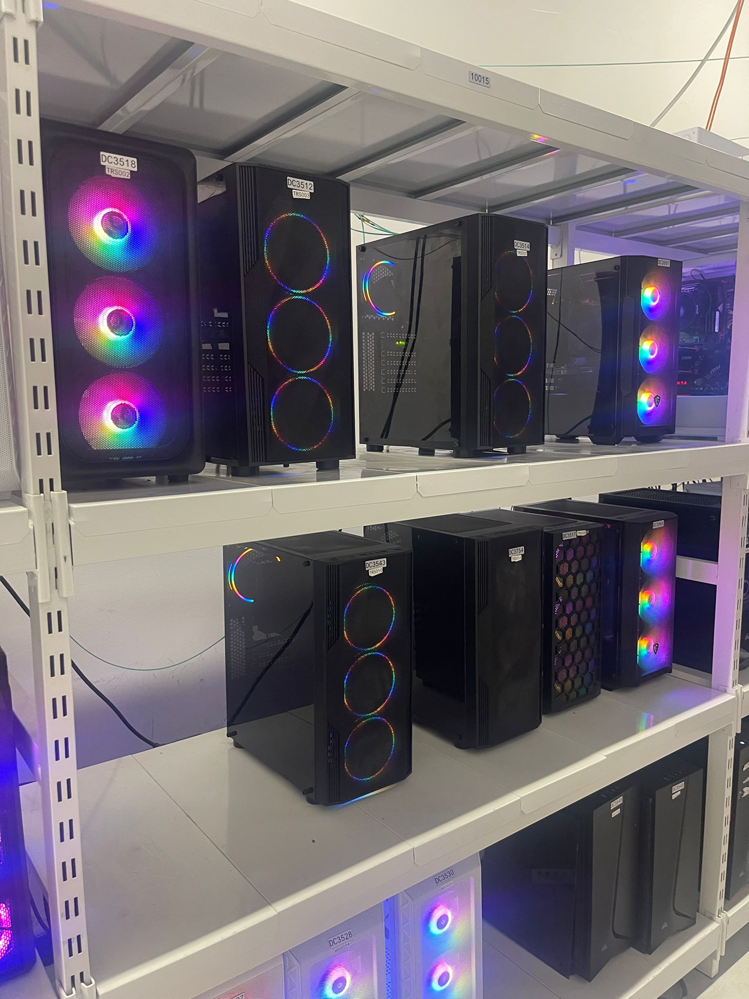 MikroTik Router ve Switch Kabinleri